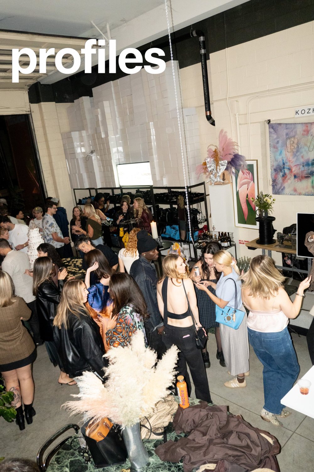 A packed room at Bag Club