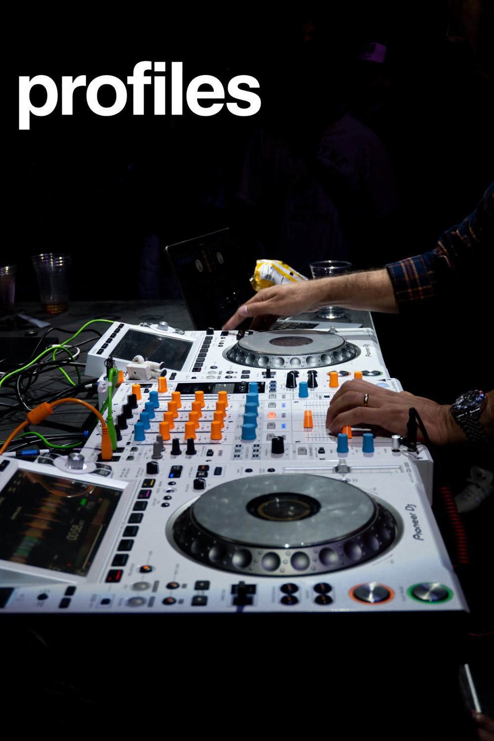 DJ decks at How Sweet PDX